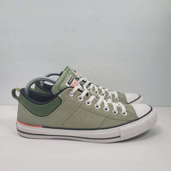 Converse All Star Unisex Olive Green Sneakers US Size Men's Size 9 Wo's 11 - Picture 1 of 8